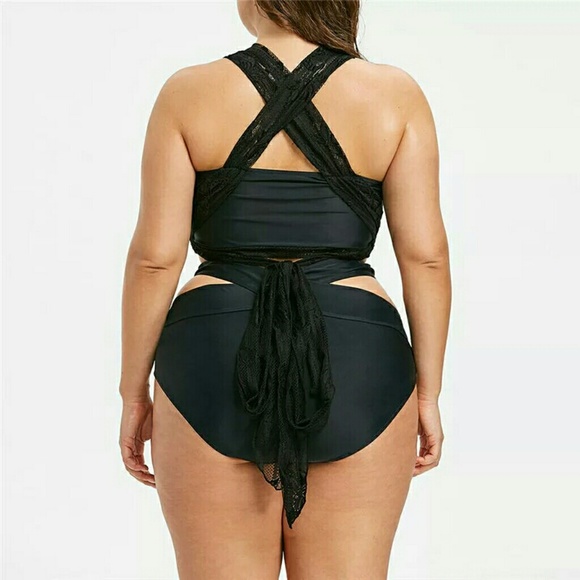 SOLD high waist lace cut out charm bracelet combo - Picture 4 of 5